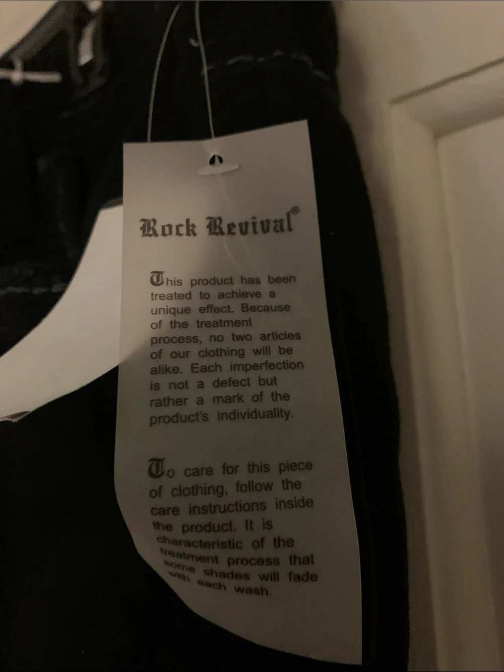 Rock Revival Black Men’s Jean Shorts